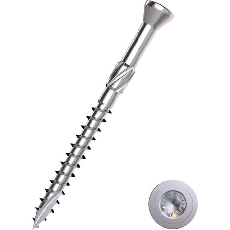 Primaster Terrassenschrauben TX25 Ø 5,0 x 60 mm 400 Stück Terrassenschrauben (1/3)