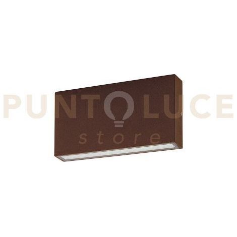 GES2212 APPLIQUE BIEMISSIONE 3000-4000-5000K 600-650LM 10W MARRONE