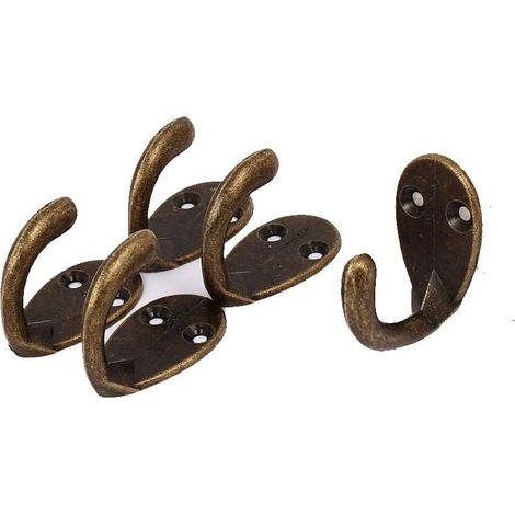 38mm x 22mm Zinklegierung Wand Kleider Robe Hut Einzelhaken Aufhänger 5 STÜCKE (7471ce5b9d545c147a6b (1/4)