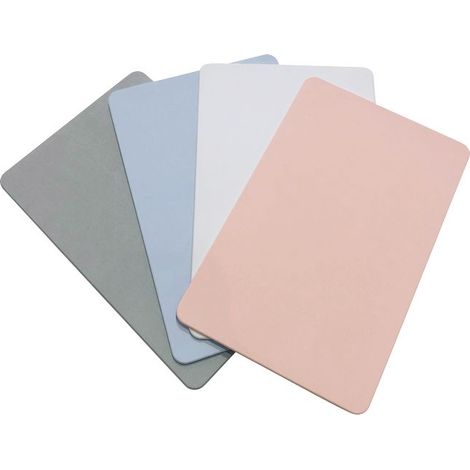 Sortie de bain antidérapante en diatomite - Gris