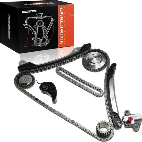 Kit catena di distribuzione, acciaio di alta qualità, compatibile con motori da 0,9L a 1,4L, adatto a diverse marche di auto, prestazioni affidabili, conforme agli standard automobilistici. (1/5)