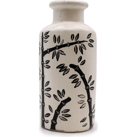 Vase Droit Motif Bambou - Naturel- Vendu par 1 (1/4)