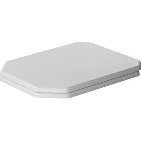 Duravit 1930 - Copriwater con chiusura SoftClose, bianco alpino 0064890000 (1/4)