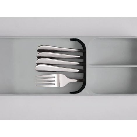 Boîte de rangement - Gris - ABS + PP - 39,8 x 11,4 x 5,8 cm (1/4)