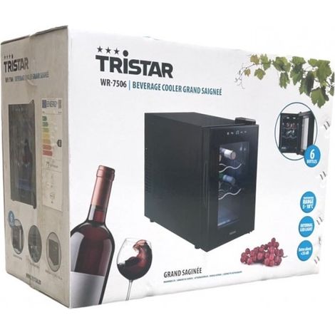 Tristar WR-7506 17 L Einzonen-Weinkühlschrank für 6 Flaschen"-"183064561