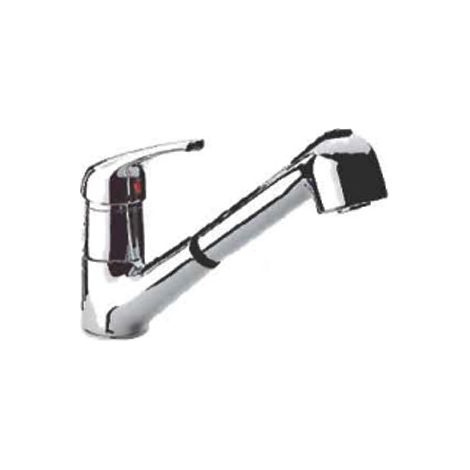 Miscelatore lavello con doccia estraibile VENTO BES 1244