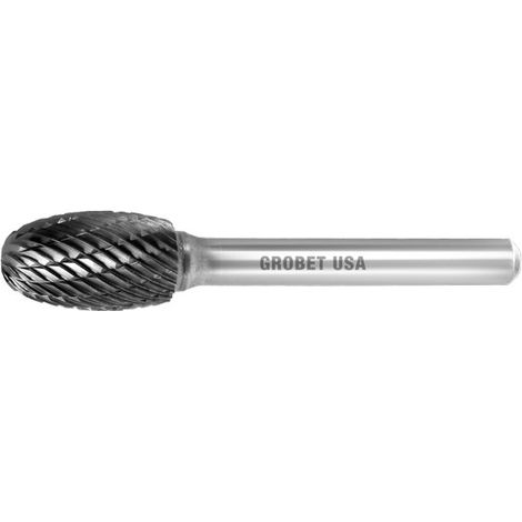 FRESAS ROTATIVAS M/DURO OVAL P/ACERO DTE.ALTERNO 3.0 MM. MANGO 3 MM.