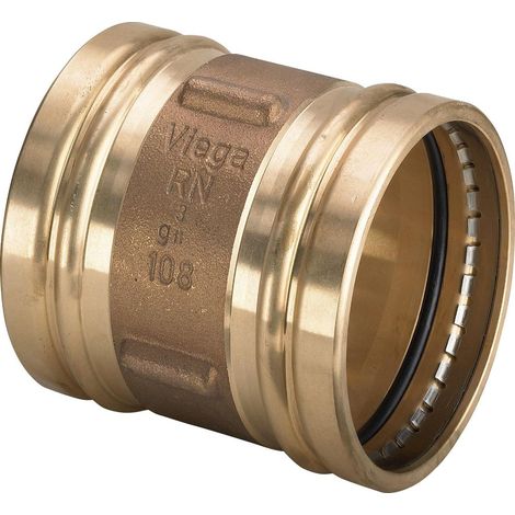Viega Sanpress LF manicotto Sanpress XL LF, d 108,0mm bronzo rosso modello 2215XLLF, 432577