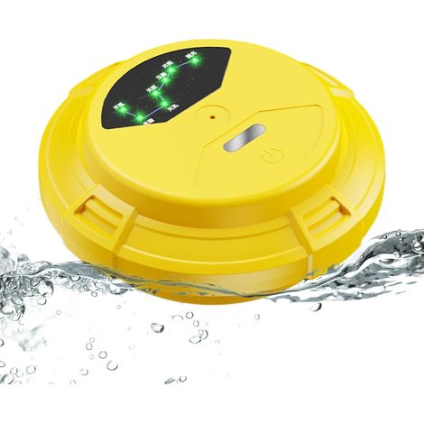 Fontaine de Bassin avec Aérateur - 1800mAh Rechargeable Compacte  Pompe aérateur pour étang,Pour Bacs de Poissons, Extérieur, Jardin, Parcs, Aménagement Paysager, Porches, Patios, Pelouse, Plans d'Ea (1/5)