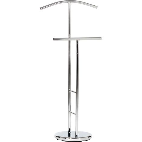 Valet de chambre LAURENZ en métal chromé