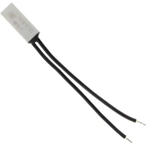 Interrupteur De Température - 1 Pièce - Plastique - 70°C NO - Protection Thermique Appareils Électriques - 20x8x4mm (1/3)