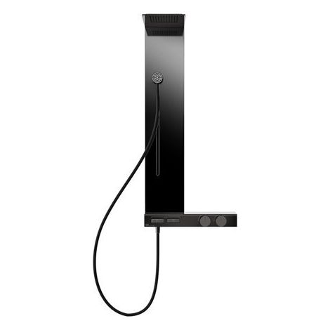 Gessi HI-FI, combinaison de douche pour montage mural en surface