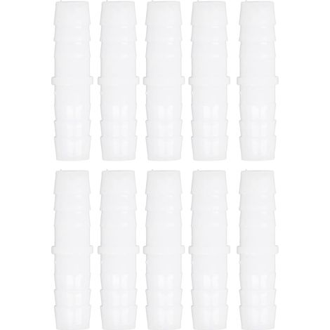 Raccords pour Tuyaux d'Arrosage, Raccords Barbelés en Plastique Robuste avec Connexion 6mm 9mm 12mm 14mm PE pour Systèmes d'Irrigation et Pompe de Jardin (1/5)