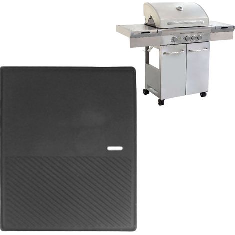43x21 cm Gusseisenplatte für 3 -Fire -Grillflorida (1/2)