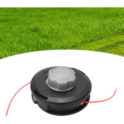 Tête de coupe-bordures en aluminium et plastique, filetage interne M10 x 1,25, accessoires pour tondeuse à gazon, compatible avec les débroussailleuses de jardin et d'agriculture de type 2 (1/5)