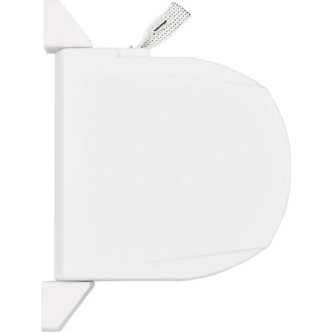Enrouleur de Courroie de Volet Roulant, Blanche Courroie de Volet Roulant avec Système de Charnière Inclus, Enrouleur de Courroie pour Courroie de Volet Roulant - 5m x 14mm (1/5)
