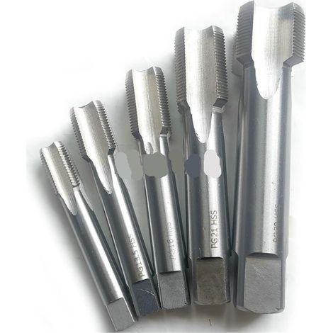 Kit filetage tube - 1 pièce, HSS, pour plomberie et raccords (1/5)