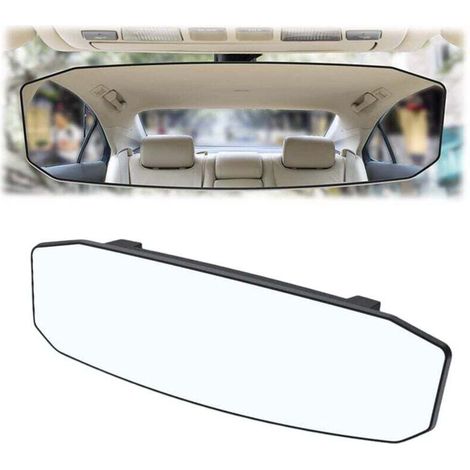 Espejo retrovisor gran angular, espejo retrovisor panorámico antideslumbrante, espejo retrovisor original para coche, barco, camión, SUV, furgoneta.