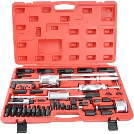 JOMAFA - JUEGO COMPLETO DE EXTRACTOR DE INYECTORES PARA Common Rail, CDI, Mercedes, TDI, inyectores Bosch, Siemens… (1/5)