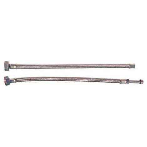 FLESSIBILE PER MONOCOMANDO 35 cm - F 3/8" x M 10x1 Corto (1