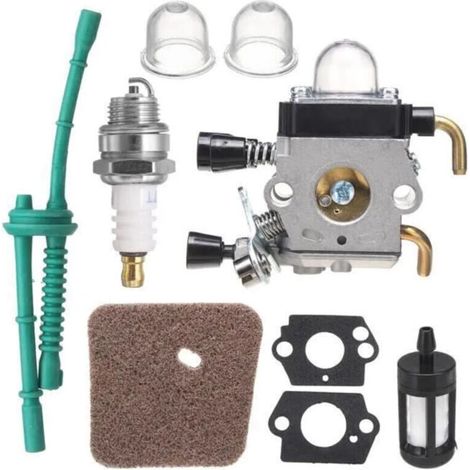 Carburatore con filtro aria e tubo carburante per decespugliatori STIHL FS38 FS45 FS46 FS55 KM55 FS85