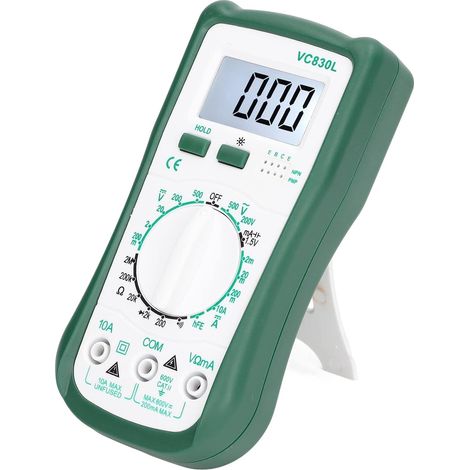 Digital Multimeter, LCD Screen ABS Tester Multimeter, Range (1/5)