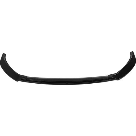 Pare-chocs Avant Lèvre Spoiler 3 Sections Aérodynamique Becquet Menton Diffuseur Protection Remplacement Pour Seat Ibiza MK5 Standard FR Noir Brillant (1/5)