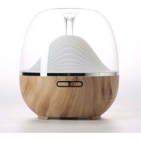 Ultrasonic aromatherapy machine, automatic home fragrance machine, smart color lamp, timed fragrance diffuser and remote control humidifier/Wood grain color (1/4)