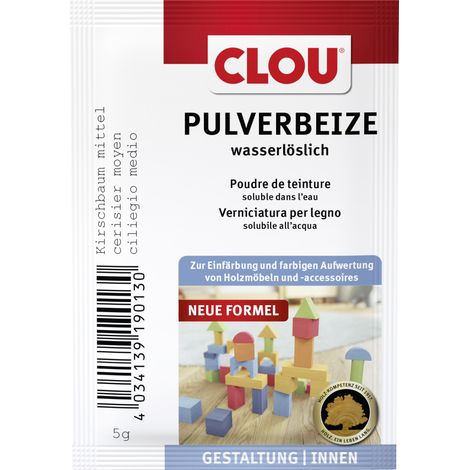 Clou Holzbeize 5 g kirschbaum mittel