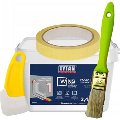 TYTAN GEWINNT Flüssigfolie für dichte Installation 2,4L Ext. Ohne Pinsel (1/5)