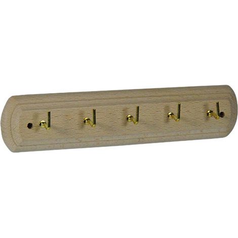 APPENDITUTTO ADESIVO IN LEGNO 5 posti - pz. 1