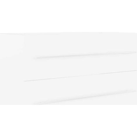 Armario para lavabo madera contrachapada blanco 80x38,5x48 cm vidaXL