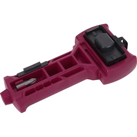 Outil de mortaise pour loquet de porte - Outil d'installation de loquet carré ou rond pour portes de 1-3/8 po ou 1-3/4 po d'épaisseur (1/5)