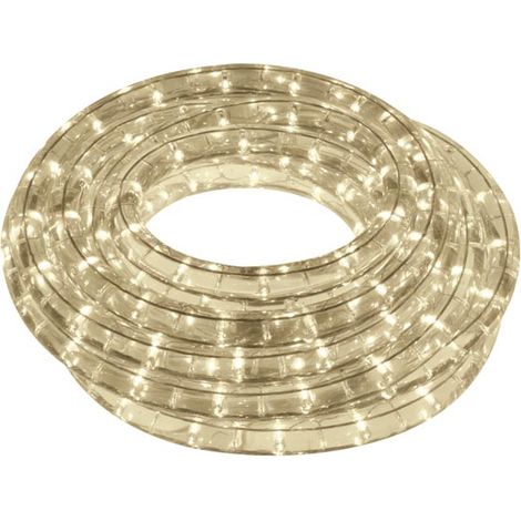 Hq-Power HQRL09002 Tubo Flexible Luminoso Led, 9 M, Color Blanco Calido