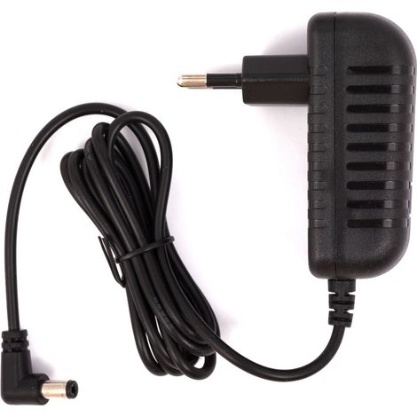 Alimentatore per telecamere di sorveglianza 12V 1A pulsato con spina angolata