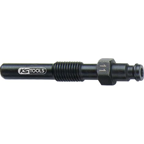 KS Tools Glühkerzen Adapter, M10x1,25 mit Außengewinde, Länge 70 mm