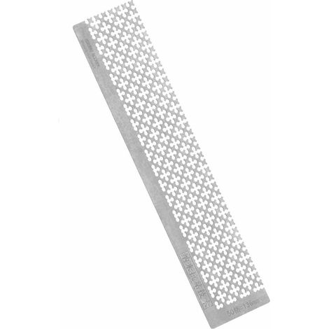 Règle en acier inoxydable pour perçage de strass, outil de mesure pour peinture diamant 5D, 136 mm (1/5)