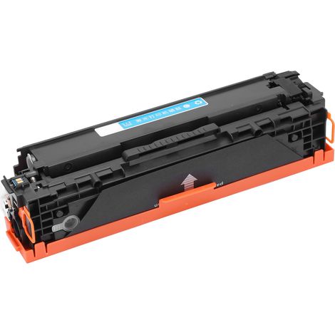 Cartouche de toner laser CF211A compatible avec HP M251N/nw, M276nw et HP131A (bleu). (1/5)