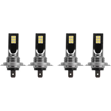 bombillas Canbus H7 12SMD LED para faros antiniebla delanteros, conversión de bombillas de faros antiniebla, 1000LM, luz blanca de 6000K, bombilla Canbus sin errores.