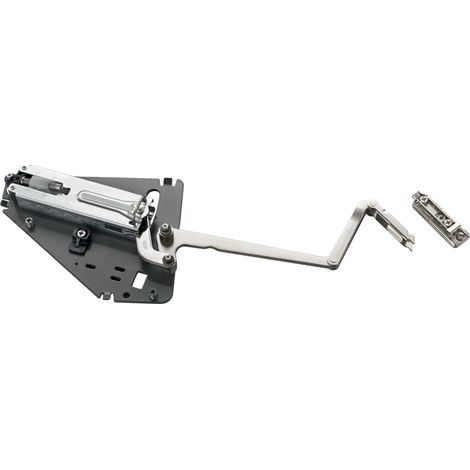 Ferrure de porte relevable pivotante evolift - Amortisseur : Sans - Force : Faible - Push : Oui - Sens : Droit - SALICE