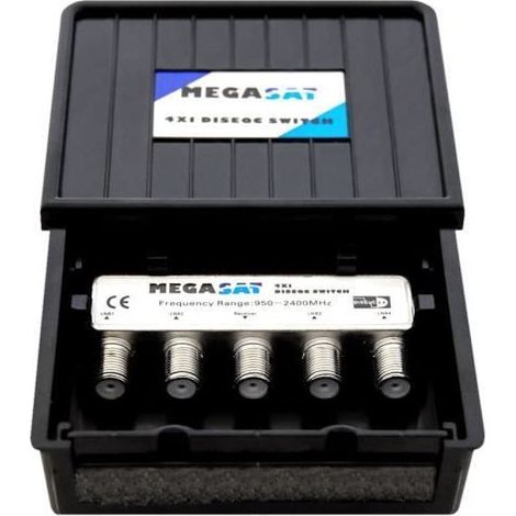 Megasat DiSEqC Switch 4-1 Commutateur DiSEqC (1/2)