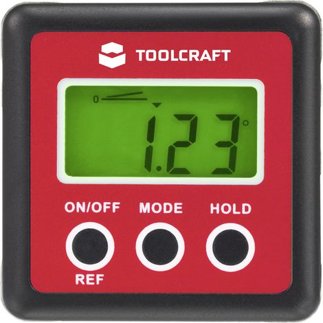 TOOLCRAFT TO-4988565 Digitaler Winkelmesser 360 ° (1/4)