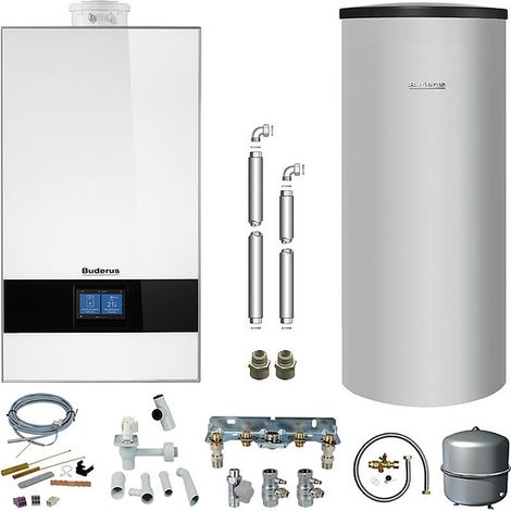 Buderus Logaplus Pak. W42 GB182i.2-15WH SU160S-B, BC400, 35L MAG - 7739621356 von Buderus (1/5)