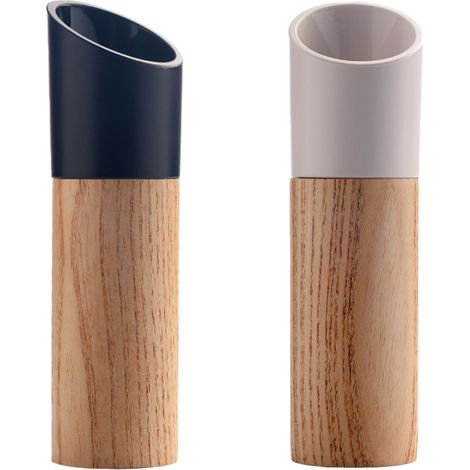 Elektrische Salz- und Pfeffermühle aus Holz – USB-aufladbar