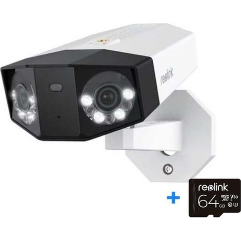 Reolink Duo Series P750 Telecamera PoE 8K con Doppio Obiettivo e Vista Panoramica