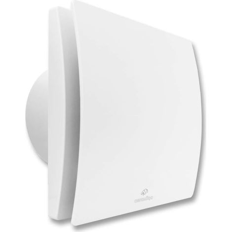 1 Extracteur d'air axial, diamètre 90 mm, 8 W, 55 m3/h, pour salle de bain