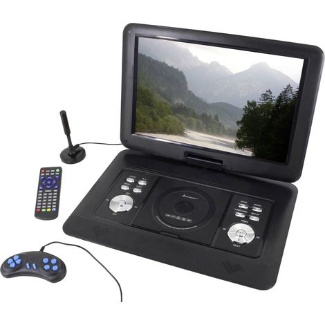 soundmaster PDB1600SW Lecteur DVD portable 39.1 cm 15.4 pouces CEE: D (A - G) fonctionnement sur bat (1/5)