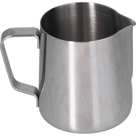 Pichet à lait en acier inoxydable avec bec verseur pointu et graduation, 400 ml. (1/5)