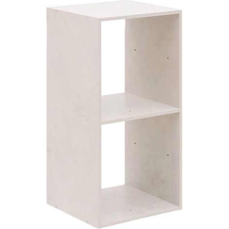 Étagère 2 Cases "Mix n'Modul" 67cm Beige (1/5)