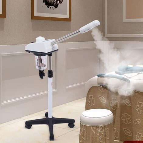 Ozon Bedampfer, 220V Dampfgerät Kosmetikstudio Gesichtssauna Verdampfer Salon Spa Dampfgerät Maschine für Salon und Zuhause